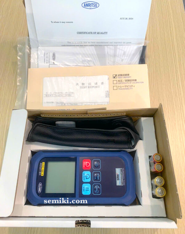 ANRITSU HR-1250K nhiệt kế điện tử đo nhiệt độ type K (ANP input) - Image 4
