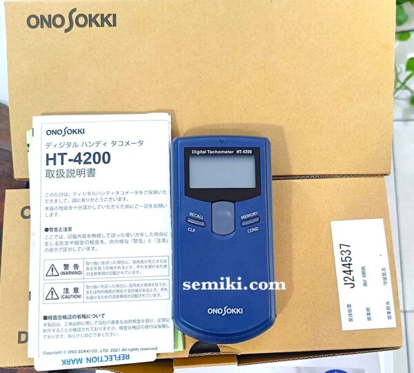 小野測器 HT-4200 タコメーター 30-50,000rpm