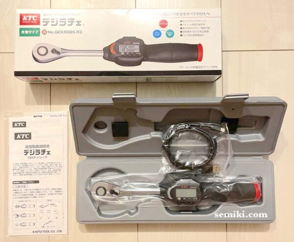 KYOTO TOOL KTC GEKR085-R3 electronic torque wrench 17～85N.m 3/8inch