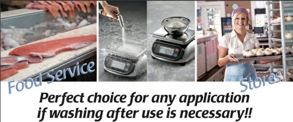 A&D Bench Scales SK-5000WP cân thực phẩm chống nước 5000g x1g - Image 2