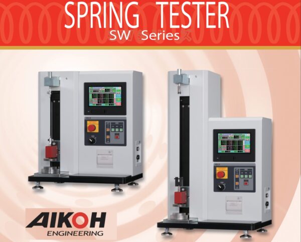 AIKOH SW-50 máy phân tích lực đàn hồi lò xo công nghiệp 500N/50Kgf - Image 3