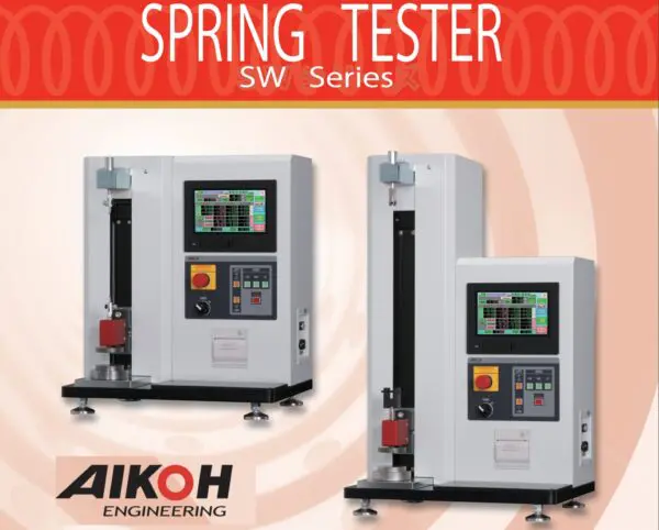 AIKOH SW-50 máy phân tích lực đàn hồi lò xo công nghiệp 500N/50Kgf - Hình ảnh 3