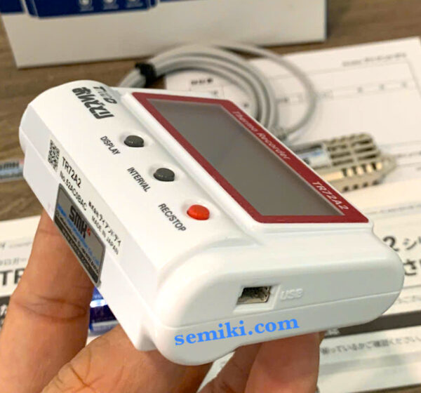 T&D TR72A2 bộ ghi dữ liệu nhiệt độ, độ ẩm 0 ~55°C/10 ~95% RH - Image 2