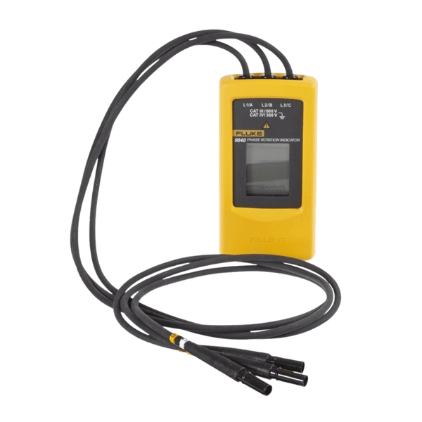 FLUKE 9040 Phase Sequence Meter - Intuitive LCD Display