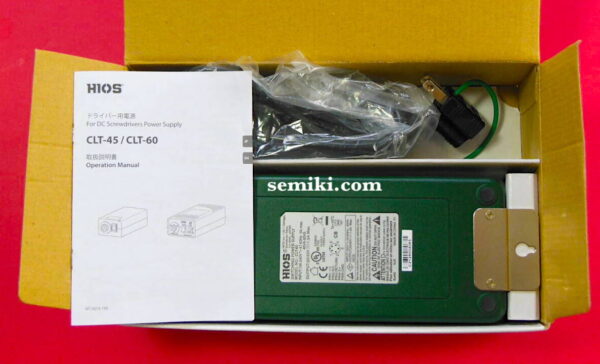 HIOS CLC-45, CLC-60 bộ nguồn chuẩn DC dùng cho máy bắn vít CL - 画像 (2)
