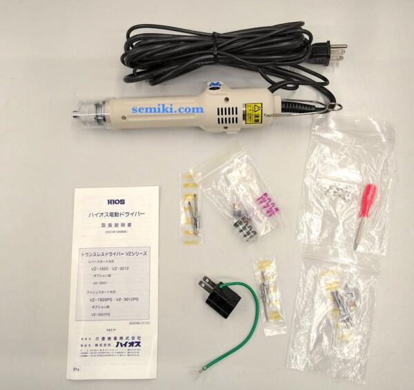 HIOS VZ-1510, VZ-1510PS máy bắn vít điện tử AC100V 1.5-15 kgf.cm - Image 2