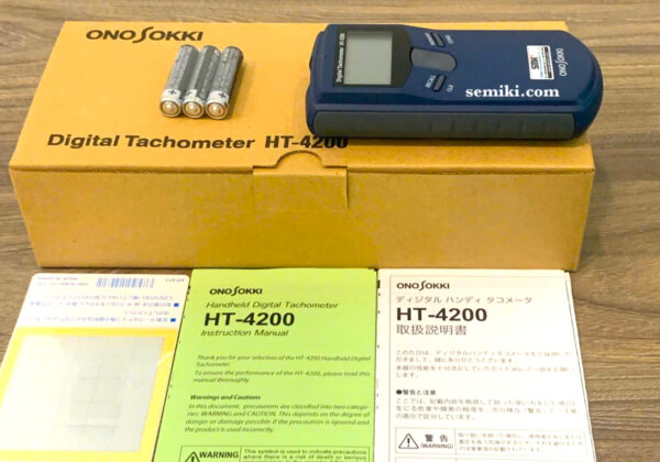 ONO SOKKI HT-4200 máy đo tốc độ vòng quay 30-50,000 rpm - 画像 (2)