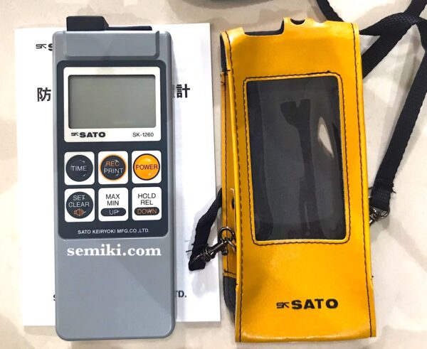 SATO KEIRYOKI SK-S101K đầu dò nhiệt độ −100 to 700°C - 画像 (4)