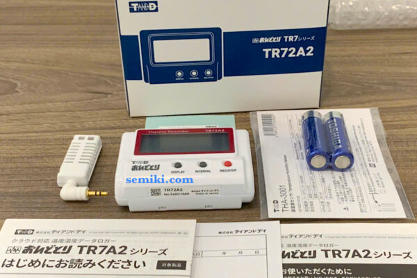 T&D TR72A2 bộ ghi dữ liệu nhiệt độ, độ ẩm 0 ~55°C/10 ~95% RH - Image 3
