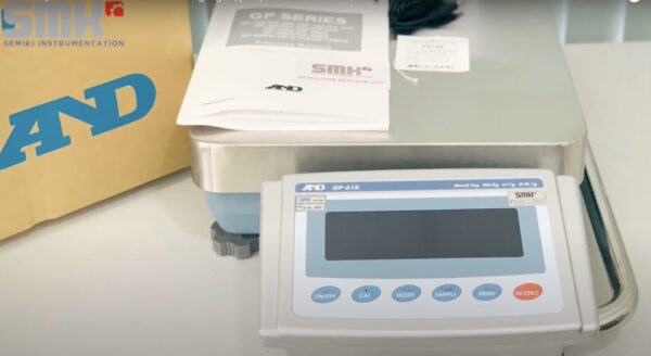 A&D Industrial Balances GP-61K cân sàn chống nước 61kg x 0.1g - Image 2