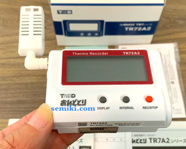 T&D TR72A2 bộ ghi dữ liệu nhiệt độ, độ ẩm 0 ~55°C/10 ~95% RH - Image 4