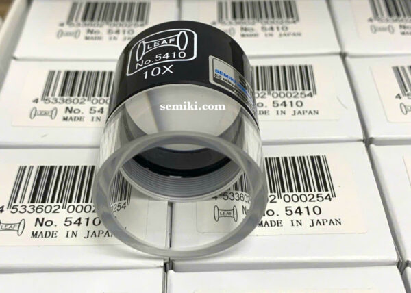 Keiyo Japan LEAF loupe No.5410 kính lúp 10x độ phóng đại - Hình ảnh 4