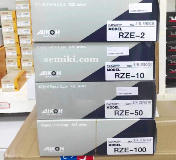 AIKOH RZE-100 thiết bị đo lực kéo nén điện tử 1000N/100kgf - Image 2