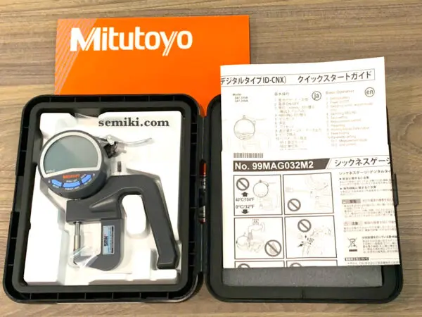 MITUTOYO 547-401A đồng hồ đo độ dày vật liệu (0-12mm /0,0005mm) - Image 2