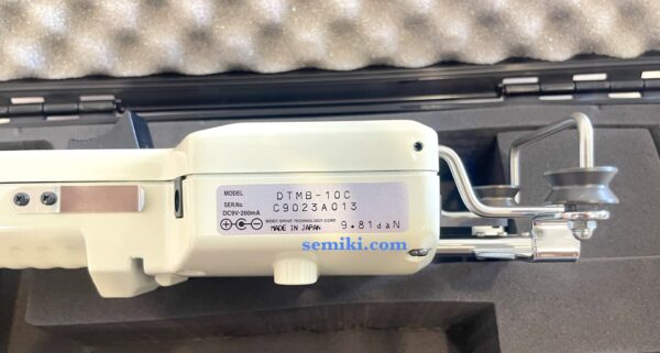 NIDEC DTMB-10C máy đo lực căng dây trực tiếp 9.81daN/10Kgf - 画像 (2)
