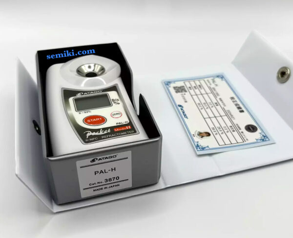 ATAGO PAL-H Electronic refractometer for measuring high temperature food brix (0.0 ~93.0%)