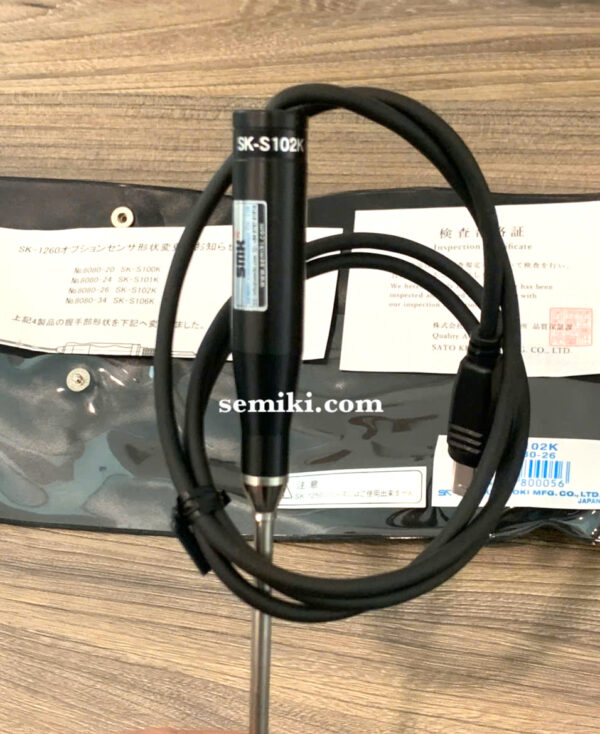 SK SATO SK-102K đầu dò nhiệt độ 0-800°C - 画像 (2)