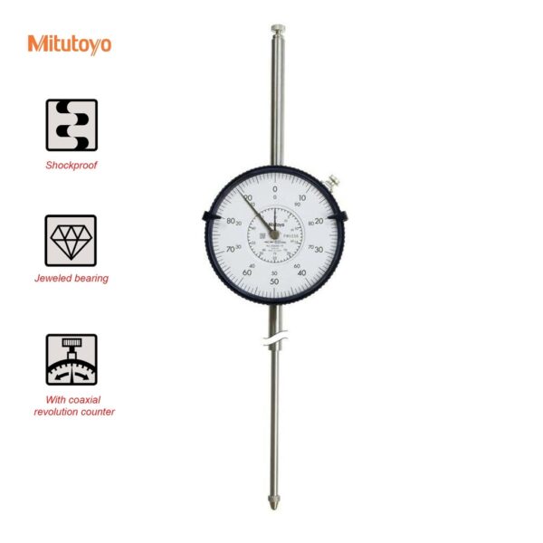 Mitutoyo 3060S-19 mechanical dial gauge (0-80mm 0.01mm)