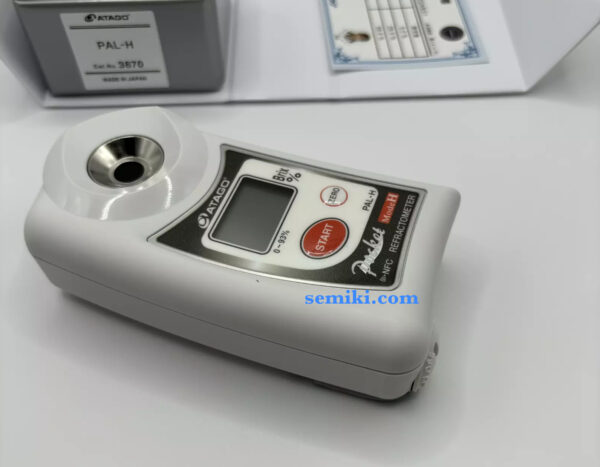 ATAGO PAL-H Khúc xạ kế điện tử đo brix thực phẩm nhiệt độ cao (0.0 ~93.0%) - Image 2