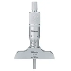 Mitutoyo 128-101 Mechanical Depth Micrometer (0-25mm)