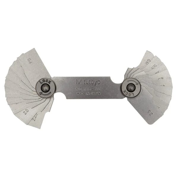 Mitutoyo 186-110 18-Leaf Circular Gauge Set