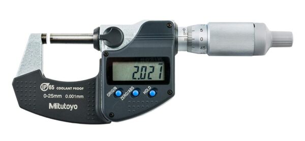 ミツトヨ 293-244-30 外部電子マイクロメータ(0～25mm)