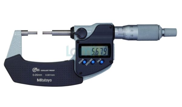 Mitutoyo 331-251-30 Panme đo ngoài điện tử - đo rãnh (0-25mm)