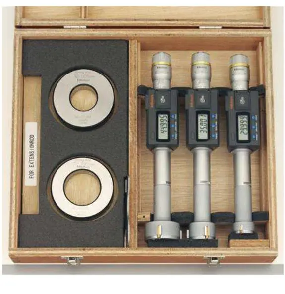 Mitutoyo 468-984 Bộ panme đo lỗ 3 chấu điện tử (50-75mm)