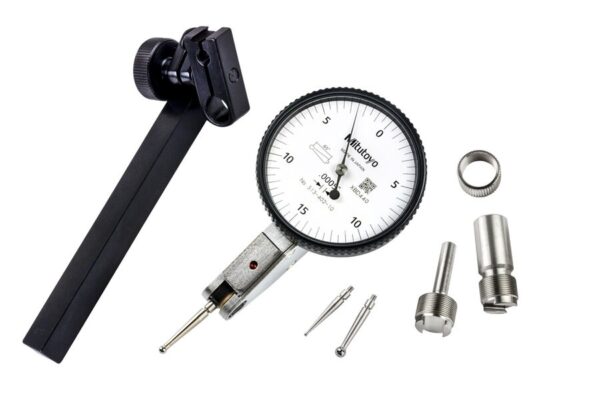 Mitutoyo 513-402-10T Dial Indicator with Folding Leg (0-0.3'')