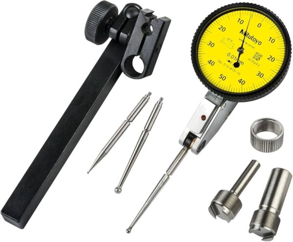 Mitutoyo 513-415-10T Dial Indicator with Folding Leg (0-1mm)
