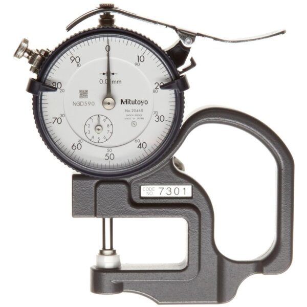 Mitutoyo 7301A - Mechanical thickness gauge (0-10mm)