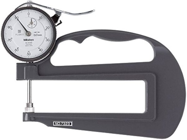 Mitutoyo 7323A - Mechanical thickness gauge (0-20mm)