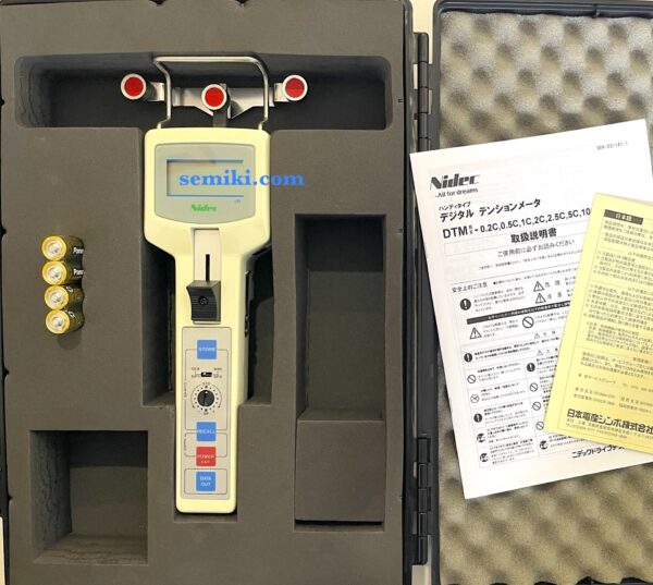 日本電産 DTMB-5C ダイレクトワイヤーテンションメーター 4903cN/5000g