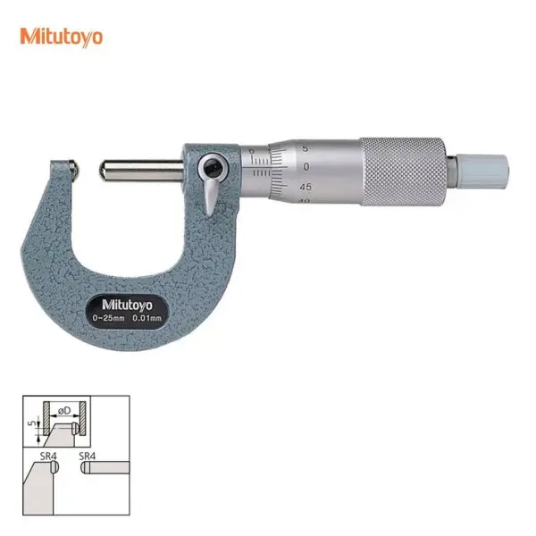 Mitutoyo 115-215 Mechanical Pipe Wall Thickness Gauge