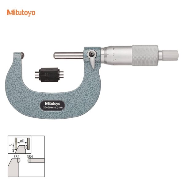 Mitutoyo 115-216 Mechanical Pipe Wall Thickness Gauge