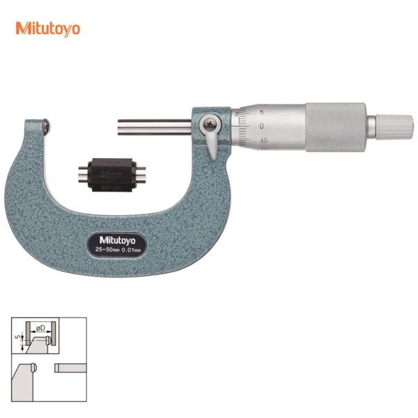 Mitutoyo 115-116 Panme cơ đo độ dày thành ống