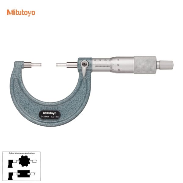 Panme Cơ Khí Đầu Nhỏ Mitutoyo Kiểu A 111-115