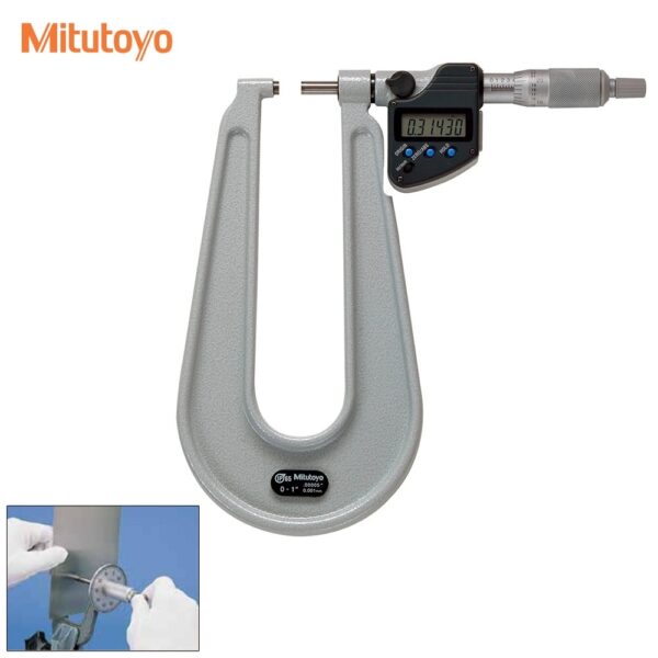 Mitutoyo 389-351-30 Panme điện tử đo tấm mỏng