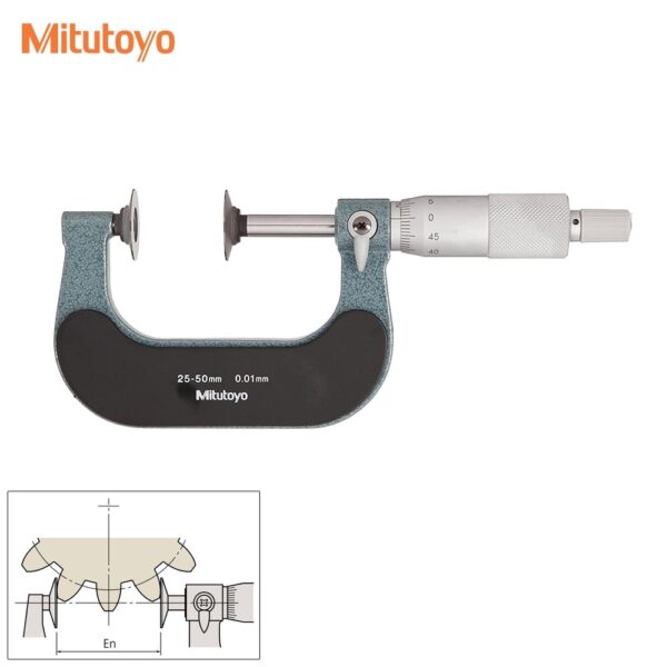 Mitutoyo 123-102 Outside Micrometer 25~50mm 0.01mm