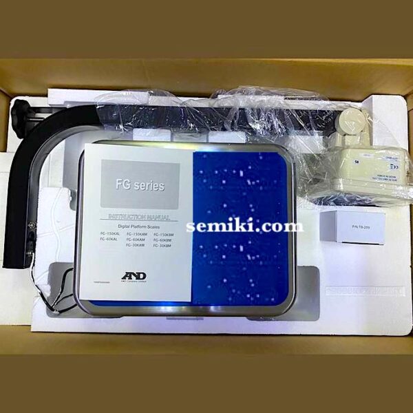 AND FG-30KAM cân sàn độ nhạy cao 30kg x0.005kg - 画像 (3)