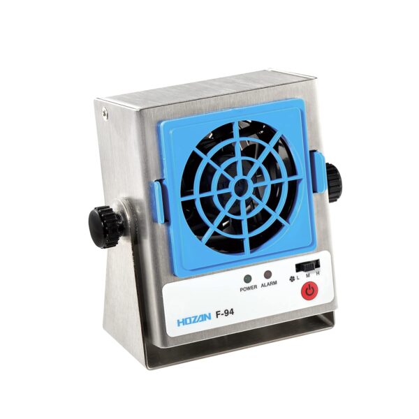 HOZAN IONIZER F-94 静電気を除去するイオンブロワー 1000V～100V