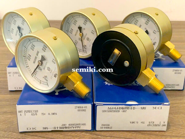 DAIICHI KEIKI AT R3/8-75: 0.1MPa pipeline pressure gauge 0.1 Mpa