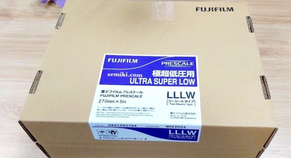 FUJIFILM LLLW-270 prescale film pressure gauge 0.2 ~ 0.6 MPa