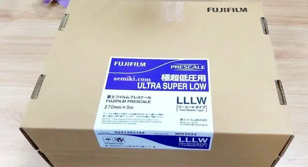 富士フイルム LLLW-270 圧縮圧力測定用プレスケールフィルム 0.2～0.6MPa