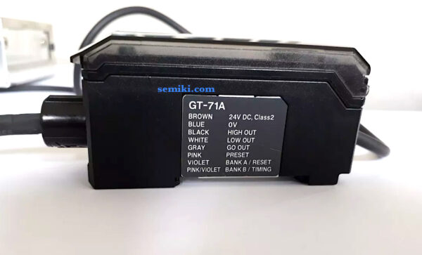 KEYENCE Amplifier Unit GT-71A bộ ghi nhận tín hiệu 2,000 lần/ giây - Image 3