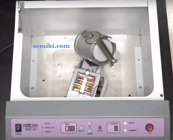 MALCOM SPS-10 máy khuấy mềm kem hàn 500g(100cc) 1Kg(300cc) - Image 3
