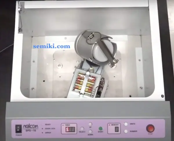 MALCOM SPS-10 máy khuấy mềm kem hàn 500g(100cc) 1Kg(300cc) - Image 3
