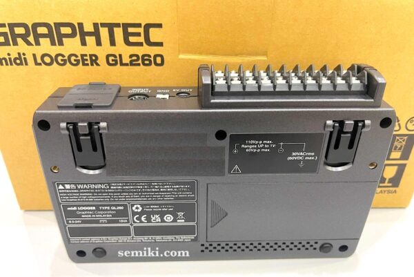 GRAPHTEC GL260 Bộ ghi dữ liệu 10 kênh độc lập truyền tín hiệu không dây - Image 3