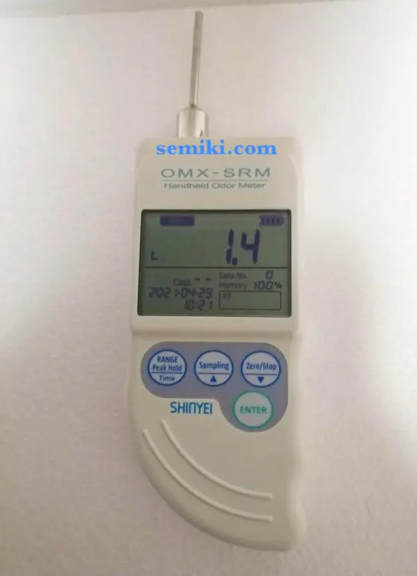 SHINYEI OMX-SRM odor monitor máy phân tích nồng độ mùi (0~999) - Image 3