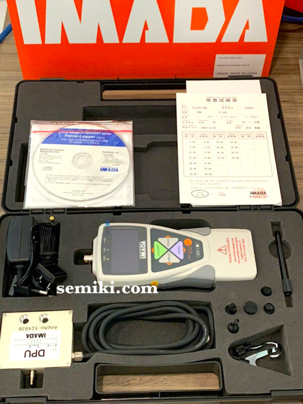 IMADA ZTS-DPU-500N máy đo lực kéo nén điện tử loadcell rời 500N/50KGF - Image 3